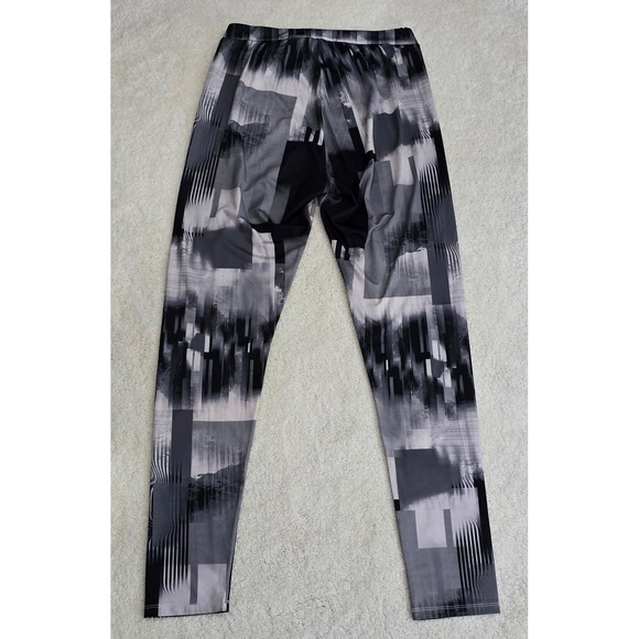 Venus Black White Abstract Print Leggings Pants Women's Size XL - Picture 8 of 9